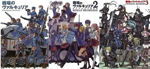 Valkyria chronicles set - chronicles, 1-3